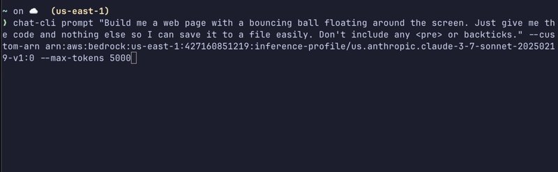 Chat-CLI and Anthropic Claude 3.7 Sonnet